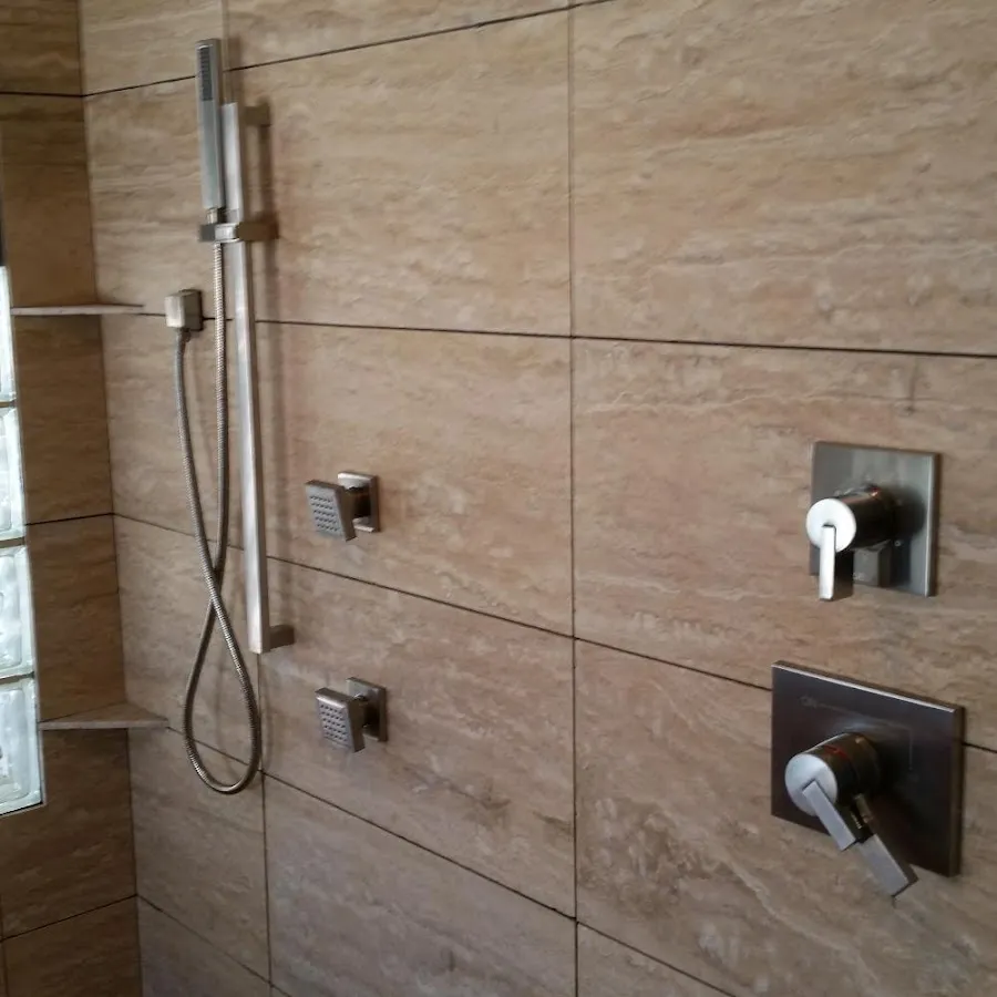 Shower fixture installation for Water Heater Installation in New Brighton